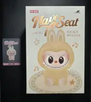 Authentic POP MART Labubu Have a Seat Series Plush Pendant DADA Sealed