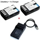 Battery / Charger For Panasonic Lumix MC-GH3A DMC-GH4A DC-GH5S DC-GH5 S DC-G9L