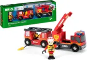 Brio World Emergency Fire Engine 3pcs 33811
