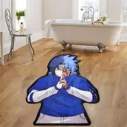 Anime Area Rug Anime Characters Carpet Ultra Soft Non-Slip Rugs for Bedroom L...