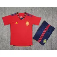 在飛比找蝦皮購物優惠-新款 國傢隊成人套裝球迷版足球衣 卡達世界盃 西班牙足球衣 
