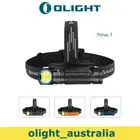 Olight Perun 3 Rechargeable Headlamp Head Torch LED with White & Red Light IP68