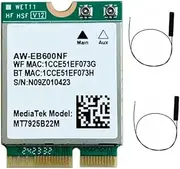 Snblzhef MTK7925 WiFi7 Tri Band Wireless Network Card WiFi Card 2.4G/5G/6Ghz Network Wireless Adapter for Win10/Win11