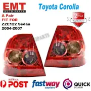 Pair Tail Lights for Toyota Corolla ZZE122 Sedan 2004-2007 LH&RH (for: Toyota)