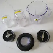 Ninja Bullet Blender Replacement Parts 6 Piece Set BRAND NEW Unused Cups Blades