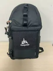 OnePolar Single Strap Sling One Shoulder Backpack Black Camera Bag