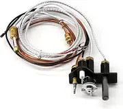 Hipoilk 69L18 Pilot Assembly Propane Gas (LP) for Lennox Elite, Merit, IHP, Serefina, Superior, Astria Fireplaces and Insert, SIT Pilot Assembly Gas Fireplace Parts with Thermocouple Thermopile