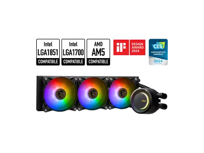 MSI MAG CoreLiquid E360 Black - AIO ARGB CPU Liquid Cooler