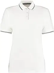[KUSTOM KIT] Womens/Ladies St Mellion Polo Shirt (UK Size: 12 UK) (White/Navy)