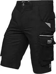 Puma Workwear Shorts Men - Precision X - Outdoor Multi-Pocket Cargo Shorts - Lightweight, Durable and Reinforced Mens Shorts