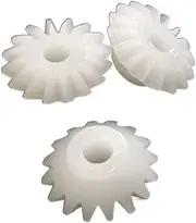 Gears Pinion Gear Set, Pinion Gear 10pcs Plastic Bevel Gear 0.5M 16 Teeth 3mm Shaft Hole Gear S163A Bevel Pinions DIY Toy Parts Accessories bore Shaft