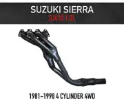 Headers / Extractors for Suzuki Sierra SJ410 1.0L 4WD (1981-1988)