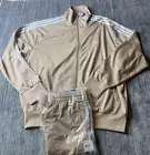 Adidas Adicolor Classics Firebird Track suit Mens M Jacket & Pants Magic Beige