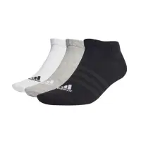 在飛比找momo購物網優惠-【adidas 愛迪達】T SPW LOW 3P 三雙 運動