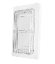 Light Switch Guard for Screwless Wall Plate, Child Proof Self-Adhesive 2 Pack
