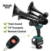 Makita Impact Drill Train Horn + Wireless Remote Control: BossHorn