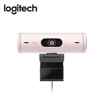 在飛比找有閑購物優惠-Logitech 羅技 BRIO 500 網路攝影機 玫瑰粉