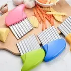 Fries For Potato Vegetable Chopper Crinkle Cutter Potato Cutter Wavy Slicer