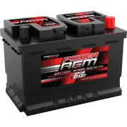 Power Crank NPCISS66H Npciss Series AGM Idel Stop Start Battery