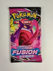 1X Fusion Strike Booster Pack Pokemon SWSH08 Factory Sealed English