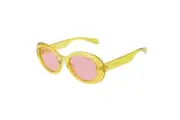 Polaroid Yellow Plastic Sunglasses