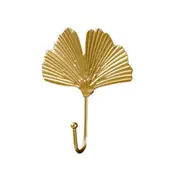 5Pcs Leaves Shape Iron Hook Nordic Wall Decoration Leaf Key Watch Bags Jewelry Haning Hook Mutifuctional Wall Hanger Rack