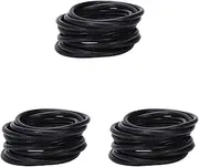 O-Ring, Sealing Ring, 30 Pieces, 45 mm x 3 mm, Nitrile Rubber, Black