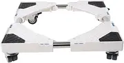Universal Appliance Wheels Adjustable Washing Machine Base Fridge Stand Movable Base 8 Strong Feet with Brake for Washing Machine, Dryer, Refrigerator, Cookers