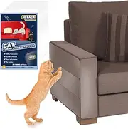 30 PCS Cat Scratch Deterrent Tape,Cat Scratch Furniture Protector,Clear Couch Protectors from Cats Scratching,Anti-Scratch Cat Scratching Pads for Couch,Carpet,Doors