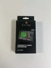 Cecilio Chromatic Tuner with Metronome Model 92-D All in One Digital Display NEW