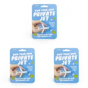 3PK Gift Republic Own Your Own Private Jet Kids/Children Figure/Figurine Toy