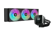 DeepCool MYSTIQUE 360 A-RGB High-Performance Liquid Coolers, 5th Gen Pump 360mm Radiator, 2.8' 640x480 TFT Screen R-LX750-BKADSNC-G-1