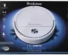 Brookstone 3-in-1 Robotic Floor Cleaner + Mops for Hard Surfaces BRAND NEW