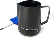 Milk Frothing Pitcher Jug 2Side Integrated Thermometer Display 4Color Latte Pro