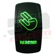 Green Shocker Rocker Switch On/Off fits Articcat Wildcat Sandrail Kawasaki Teryx
