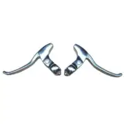 Bike Brake Handle Aluminum Silver For Folding Bike Lever Modification Fixed Gear