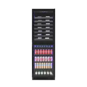 Vinotemp EL-100WBC-TS 99 bottle/200 can dual-zone wine & beverage center