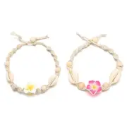 Shell Beads Foot Anklets Chain Summer Beach Jewelry Adjustable Foot Anklet
