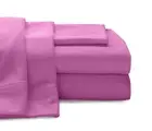 : Jersey Cotton Sheet Set, 100% Cotton, 140 GSM, No Piling, Breathable, Cozy ...