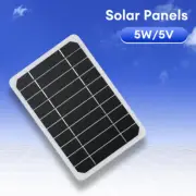 5W Solar Panel Cell 5 V Phone Battery Charger Outdoor Camping Travel Portable