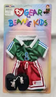 Ty~Beanie Kids Soccer Uniform for Plush Doll unopened package