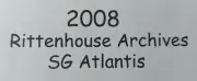 2008 Rittenhouse Archives SG Atlantis Autograph Jewel Staite as Jennifer Keller