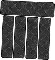 5 Pcs Stair Tread Self-Adhesive Indoor Carpet Stair Runners for Wooden Steps Non-Slip Elegant Pattern Design