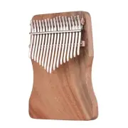 summina 17 Key Thumb Piano Kalimba Camphor Tree with Carry Bag C Tone Music Book