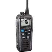 IC-M25 Boat Marine Metallic Gray Lightweight Floating Handheld VHF Radio