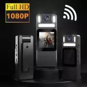 HD 1080P WiFi Camcorder Mini Police Body Camera Video DVR IR Night Clip Magnetic