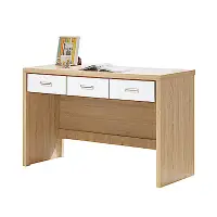 在飛比找Yahoo奇摩購物中心優惠-Boden-賈斯汀4尺簡約三抽書桌/工作桌(兩色可選)-12