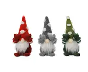 C298 3PCS Creative Christmas Short-legged Shy Little Cute Doll Forest Man Doll Decoration Faceless Old Man Doll Christmas Ornament