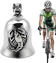 Good Luck Riding Bells, Biker Riding Bell Lucky Charm, Motorcycle Biker Rock Punk Lucky Bell for Men, Women, Him, Father, Dad, Boyfriend