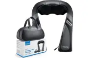 Renpho U-Neck Go Neck Massager w/ Heat w/ Carry Bag